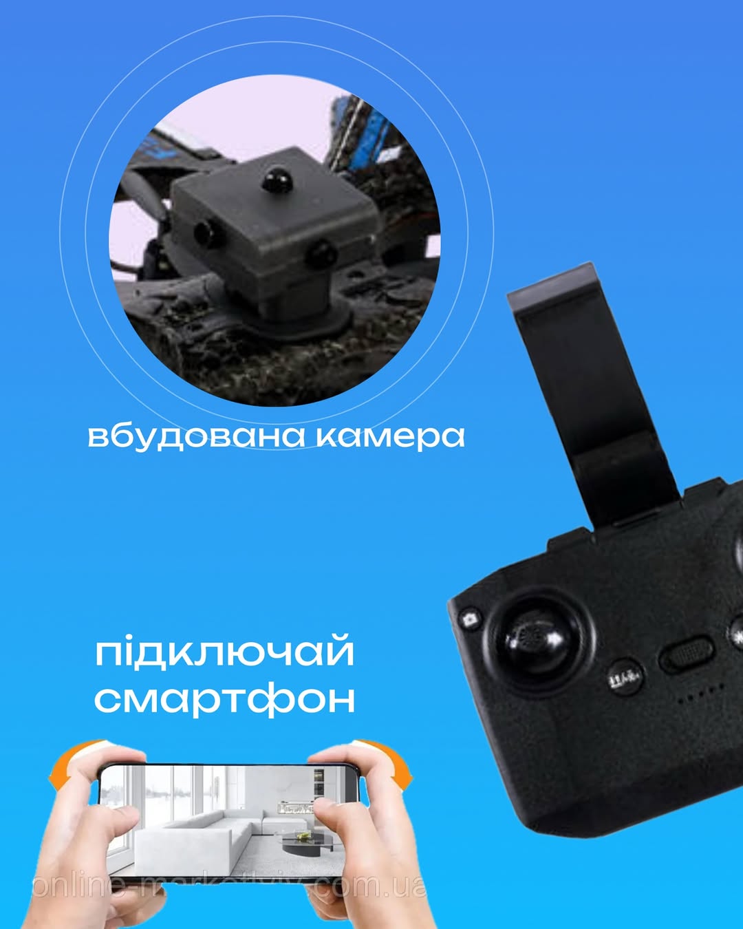 Камера та пульт керування